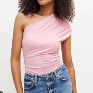 Reformation Blush Pink Franscisco Knit Top - Small